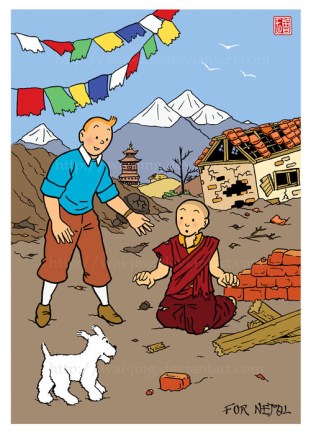 Tintin in Nepal